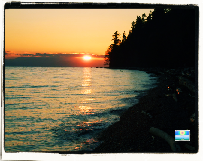 Secret Beach Sunset