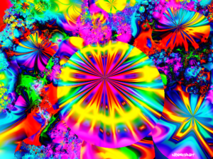 Mushroom Garden Fractal Vibes
