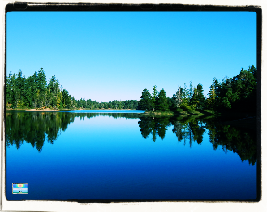 Spider Lake fall reflections