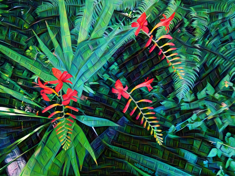 Lucifer flowers inception deep dream